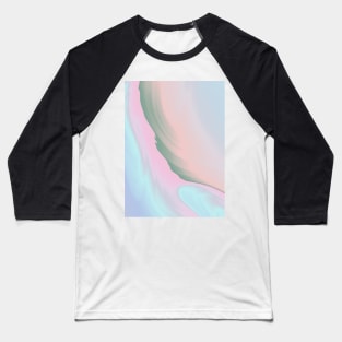 Pastel Waves Baseball T-Shirt